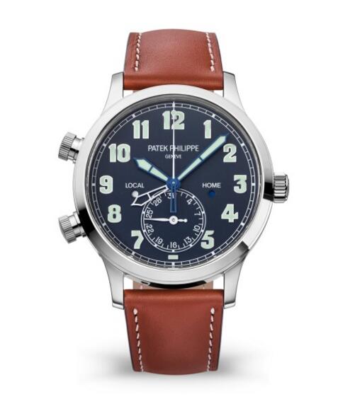 Patek Philippe Complications Calatrava Pilot Travel Time White Gold 5524G-001 Review